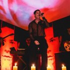 Christian Chávez en la presentación de su EP "Sí"