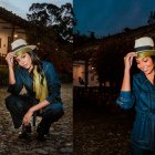 Jennifer Tuttivén, Reina de Guayaquil 2024, utiliza sombreros en su día a día.