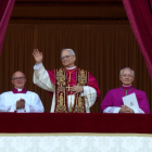 El recientemente electo papa León XIV.