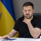 El Presidente de Ucrania, Volodymyr Zelensky, asiste a la cumbre anual de líderes de la Fuerza Expedicionaria Conjunta (JEF) en Oslo