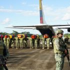 Los 11 cuerpos de los militares asesinados son trasladados a Quito