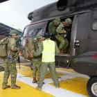 Guerrilleros de las disidencias de las FARC en una imagen de archivo.