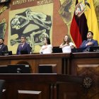 Viviana Veloz fue la última presidenta de la Asamblea Nacional.