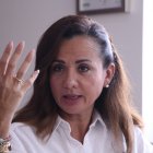 La prefecta del Guayas y expresidenta de la Revolución Ciudadana, Marcela Aguiñaga.