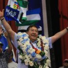 Fotografía de archivo del presidente de Bolivia, Luis Arce.