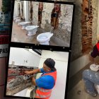 Los baños permanecerán cerrados por la intervención.