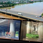 El puente Vicente Rocafuerte está cimentado sobre dos estribos en cada ribera y cuenta con un total de 82 pilotes, de los cuales, nueve de ellos presentan afectaciones en su superficie.