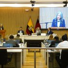 Fernanda Racines fue reelecta como vicealcaldesa con 15 votos a favor.