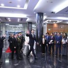 El presidente de la Asamblea Niels Olsen habló de ciudadanos bloqueados en redes sociales del Legislativo.