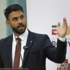 Eduardo Del Castillo, ministro de Gobierno de Bolivia.