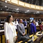 Valentina Centeno, jefe de bloque de ADN, habló de la conformación de las comisiones este 16 de mayo de 2025.