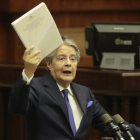 El caso Flopec derivó en un juicio político contra Guillermo Lasso, quien decidió decretar la muerte cruzada y disolver la Asamblea Nacional.