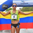 Johana Ordóñez se quedó con el vicecampeonato panamericano de los 35 km marcha femenino.