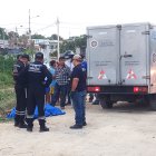 El levantamiento del cuerpo del sargento Santana la efectuó el personal de la OIAT.