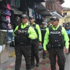 El 8 de mayo de 2025, los uniformados recorrieron el centro de Tumbaco.