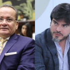 El asambleísta socialcristiano Alfredo Serrano y el ministro de Gobierno, José De La Gasca, mantuvieron un cruce de palabras en diferentes entrevistas.