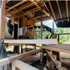 Los uniformados destruyeron siete viviendas y confiscaron dos carabinas