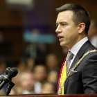 El presidente Daniel Noboa asumió el poder en noviembre de 2023.