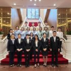 En estos encuentros, la funcionaria dio a conocer los proyectos prioritarios del gobierno del presidente Daniel Noboa.