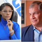 El expresidente Rafael Correa volvió a generar polémica en redes sociales tras la renuncia de Diana Salazar