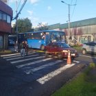 El accidente ocurrió en la avenida Pérez Bustamante y la conexión con la avenida Simón Bolívar.