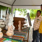 Los pobladores de Santa Elena acudieron a apreciar las piezas de sus museos.