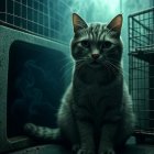 Ilustración generada con IA. Documento oficial detalla motivos de sacrificios animales en Guayaquil.