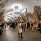 Estación de metro Kíevskaya de Moscú en 2023
