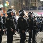 Foto de archivo que muestra a oficiales de la Policía de Nueva York
