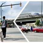 Peligro. Para quienes transitan por la urbe porteña es necesario que se apliquen planes de protección para que el peatón pueda circular es espacios seguros.