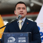 Referencial. Posesión presidencial de Daniel Noboa.