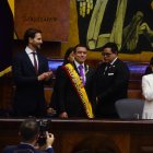 Daniel Noboa asume un nuevo mandato como presidente de Ecuador.