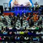 La Orquesta sinfónica de Guayaquil realizó conciertos en iglesias por Semana Santa.