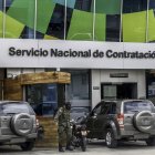 Fachada del edificio del Servicio de Contratación Pública.