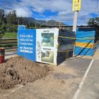 Epmaps realiza los trabajos de empate de tubería de alcantarillado con el pozo existente, a la altura del escalón Tumbaco.