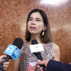 La exasambleísta del correísmo Esther Cuesta en una foto de archivo.