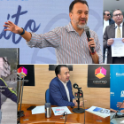 El alcalde Pabel Muñoz enfrenta la revocatoria, con entrevistas en medios e "influencers" en sus redes sociales.