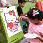 Diversión para los más pequeños en su día especial.