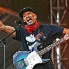 Tom Morello durante el festival de Boston Calling