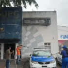 EXPRESO contó que esta estructura se encontraba abandonada desde hace varios meses.