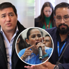 Andrés Arauz salió a defender a Luisa González de las críticas de Sergio Peña.