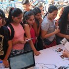 Foto referencial. A los estudiantes les preocupa no alcanzar a inscribirse para postular a la Universidad de Guayaquil.