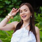 Silvana Torres estuvo desde el inicio en el espacio.