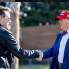Elon Musk junto a Donald Trump durante la campaña presidencial de 2024