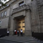 Edificio de la Suprema Corte de Justicia de la Nación (SCJN) en Ciudad de México (México).