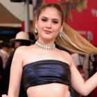 Mar Rendón durante la rueda de prensa en los Premios Heat 2025