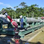 Ecuador comercializó este 28 de mayo de 2025 en $ 54,56 el barril, según información de Petroecuador.