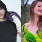 Alana Flores y La Chonera Bonita en fotos tomadas de sus redes.