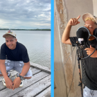 Joel Lenín Moreno se gana la vida como albañil, pero sueña con, algún día, ganar espacio en la música urbana.