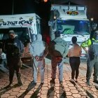 Dos hombres y una mujer fueron detenidos por el delito de robo de combustible.